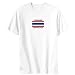 T-SHIRT WHITE ELEGANT FLAG \