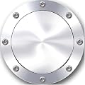 CSI C4099 Chrome Aluminum Fuel Door 2002-2008 Dodge Ram 1500, 2003-2008 Ram 2500/3500