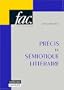Pr�cis de s�miotique litt�raire