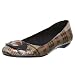 Original Dr. Scholl's Women's Habit Ballet Flat,Brown Plaid,6 M