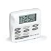 West Bend 40053 Triple Timer with Clock, White
