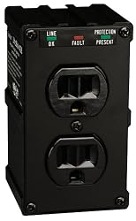 Tripp Lite ULTRABLOK Isobar Surge Protector/Suppressor 2 outlets, Direct Plug In, 1410 Joules