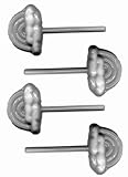 Rainbow and Clouds Suckers Hard Candy Mold [Kitchen] [Kitchen]