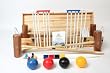 Wood Mallets Premium Garden Croquet Set, Garden, 4-Player