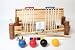 Wood Mallets Premium Garden Croquet Set, 4-Player