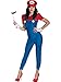 Disguise Women's Nintendo Super Mario Bros.Mario Female Deluxe Costume
