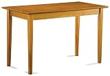 Shaker Collection Solid Wood Computer Desk in Caramel Latte