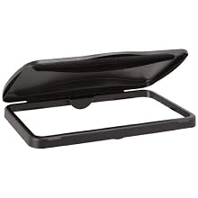 Rubbermaid Commercial Slim Jim Trash Can Hinge Lid, Rectangular, 13.5" Width x 21.88" Depth x 1.25" Height, Black