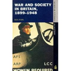 War and Society in Britain, 1899-1948 (Seminar Studies In History)