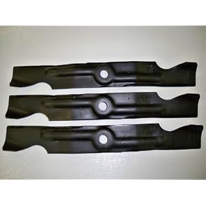 Set of 3, Made in USA Blades to Replace Cub Cadet 742-04068, 742-04067 Blades, 50