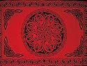 Celtic Sarong - "Red Celtic Knot"