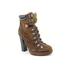 Coach Carol Womens Size 9 Brown Leather Fashion Ankle Boots