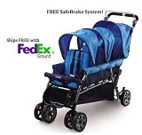 Stroller Rain & Wind Cover - Double, Tandem Front/Back