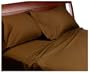 Wamsutta 360-Thread-Count Classic Supima Twill Queen Flat Sheet, Walnut