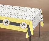 Bee Theme Party Printed Plastic Tablecover (1 ct)