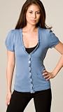 Juicy Couture - Juicy Couture H-Shaded Vneck Cardigan