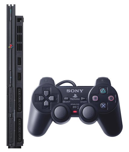Sony PlayStation 2 Slimline Console (Black)