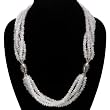 Handmade Moonstone Necklace With Silver Detail