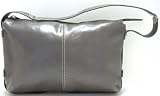 MICHAEL KORS LEATHER HOBO BAG - CHARCOAL GREY
