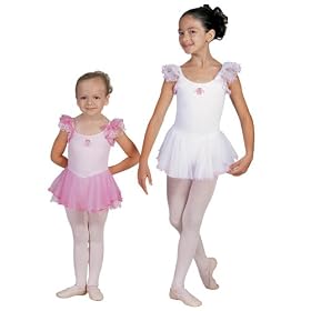 Child Short Sleeve Dance Dress   U6090CP