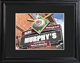 Cincinnati Reds Personalized Pub Sign with Frame