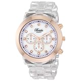Breda Womens 2307-Clear/RG Brooke Oversized Be