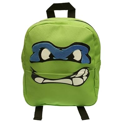 Mutant Turtles Face Mini Backpack With Masks