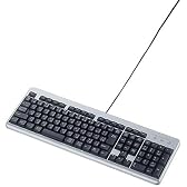 ELECOM TK-U12FYASV USB日本語フルキ-ボード