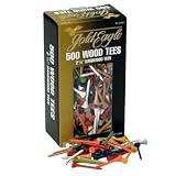 Gold Eagle 2 3/4 Inch Golf Tees - 500 count