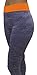 Stay Dry Wide Flip Stretch Yoga Leggings Blue XL