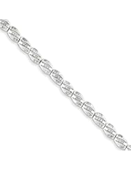 Sterling Silver Diamond Fancy Bracelet