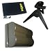 HQRP New Battery Replacement for Canon PowerShot G2 Digital Camera plus HQRP Black Mini Tripod and HQRP Carrying Bag