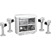 Homeland Security 14765 14 Inch 4 Channel Quad Observation Systems w 4 Cameras