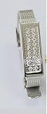 yu778 cle usb original fantaisie fun - couleur argent bracelet 4 G(import de Hong Kong)