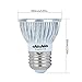 ChiChinLighting® 1-Pack E26 E27 Par16 5W LED Spotlight Bulb LED Reflector Bulb Light 400lm Cool White 6000K 60 Degree Lighting Beam Angle Frosted Style Lense