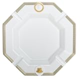 Versace by Rosenthal Gorgona Porcelain 9-1/2-Inch Cigar Ashtray