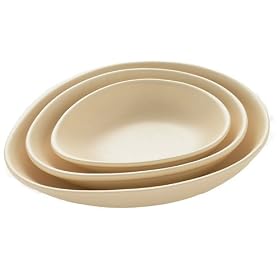 Nigella Lawson Living Kitchen Salad and Vegetable Dish, Set of 3, Cream