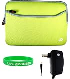 Dell Inspiron Mini 10 Inch 10.1 Inch Notebook Sleeve Case and Wall Charger