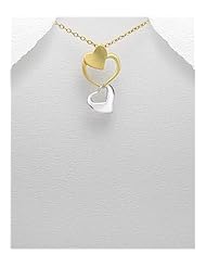 Heart Pendant Necklace In 92.5 Sterling Silver