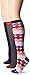 Betsey Johnson Women's Ombre Dots Knee-High Socks 3-Pack