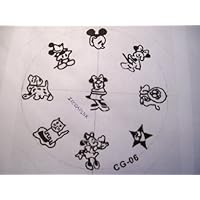 Nail Art Stamping Image Plate CG-06