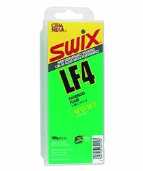 Swix LF4 Green Low Fluoro Wax (180g Bar)