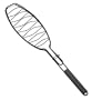 Charcoal 260-SF Companion Nonstick Small Fish Basket