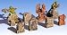 28mm Graveyard: Damaged Graveyard Headstones (8 pieces)