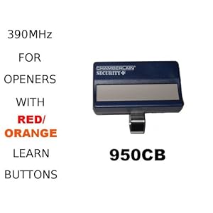 Chamberlain 953CB Security and Garage Door Remote Control