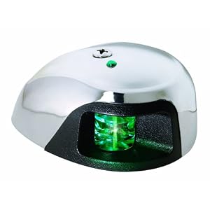 Attwood LED 1-Mile Deck Mount Navigation Bow Light by