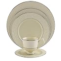 Lenox Pearl Innocence Platinum-Banded
                  Fine China 5-Piece Place Setting, Service for 1