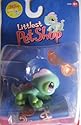 Littlest Pet Shop # 366 Purple Green Iguana RARE