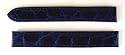 Genuine & New Cartier Blue 12mm Leather Band 12mm