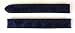 Genuine & New Cartier Blue 12mm Leather Band 12mm